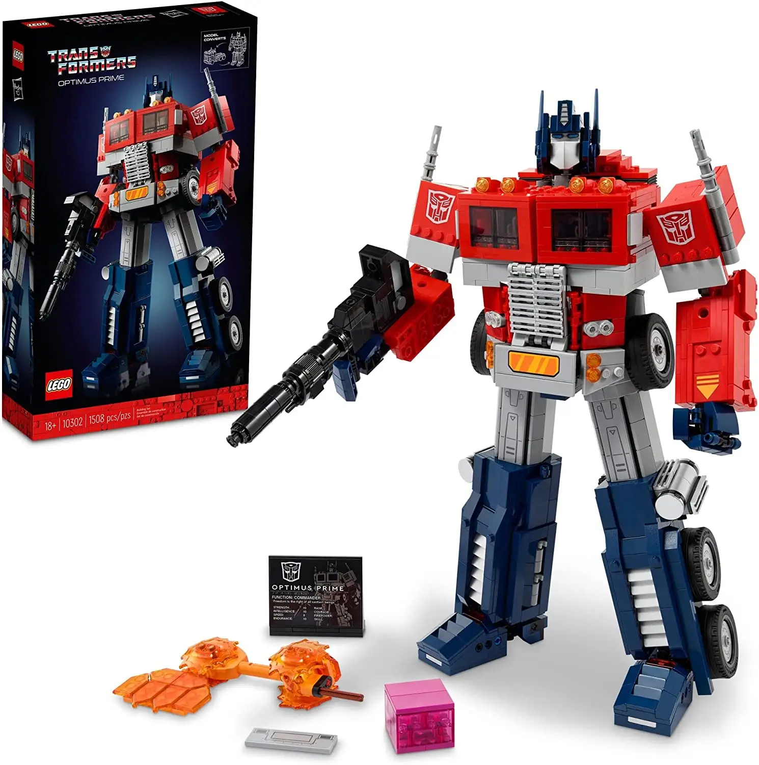 1508-Piece LEGO Transformers: Optimus Prime + 2x VIP Points