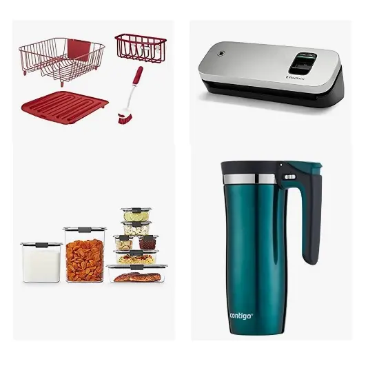 仅限Prime会员！Amazon精选 Contigo、 FoodSaver、Rubbermaid等品牌厨房用品 促销！ 