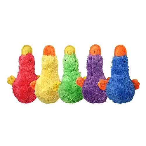 13" Multipet Duckworth Plush Dog Toy (Assorted Colors)