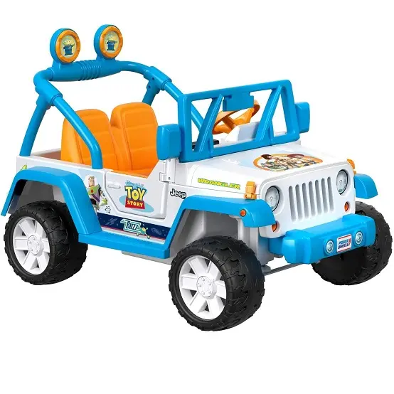 Power Wheels Disney Pixar Toy Story Jeep Wrangler Ride-On Vehicle [Amazon Exclusive], List Price is