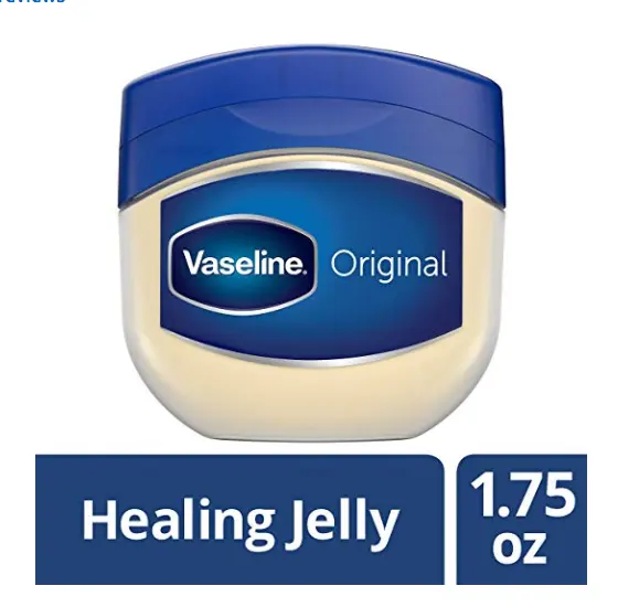 Vaseline Healing Jelly For Dry Skin and Eczema Relief Original 100% Pure Petroleum Jelly 1.75 oz, List Price is