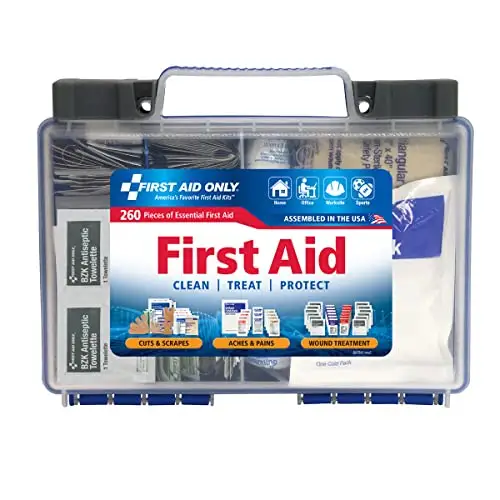 史低价！First Aid Only 必备急救包 260件套