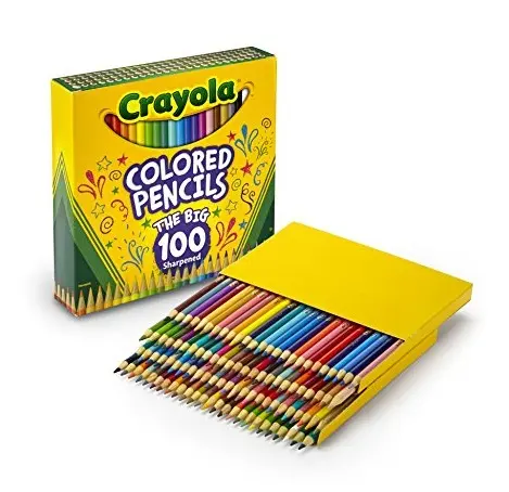 史低价！Crayola 绘儿乐  彩色铅笔，100支装