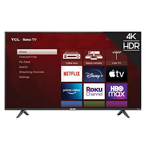 史低价！TCL S435 4K超高清 Roku TV 智能电视机，55吋