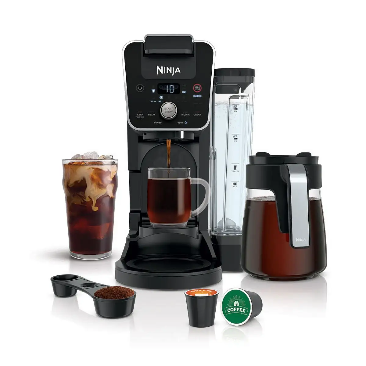 Ninja DualBrew 12-Cup Drip & Single K-Cup Coffee Maker + $20 Kohl's Cash