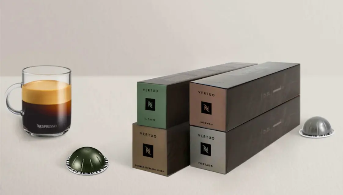 Nespresso Coffee Capsules: Buy 8 Sleeves (Vertuo or Original), Get 2