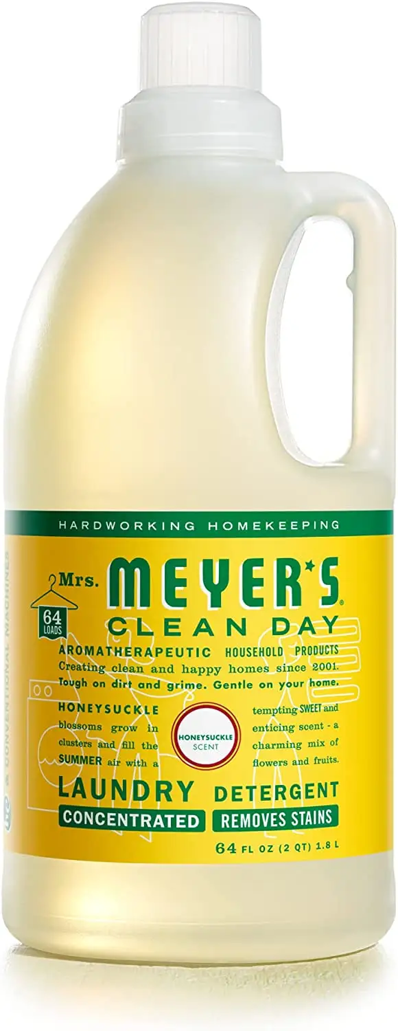 64-Oz Mrs. Meyer's Clean Day's Liquid Laundry Detergent (Honeysuckle)