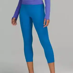 Lululemon Base Pace 女士运动高腰紧身裤 23″ 