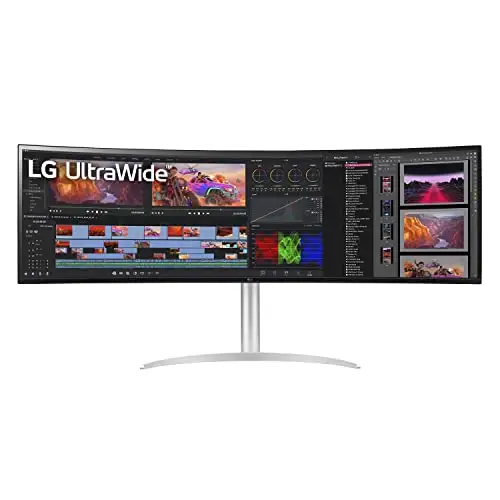 史低价！LG 49WQ95C-W 32:9 DQHD  超宽带鱼屏，49吋