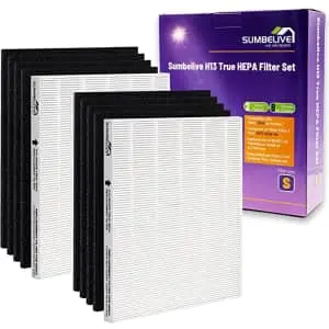 Sumbelive H13 Tru HEPA Filter Set for Winix C545 Air Purifier