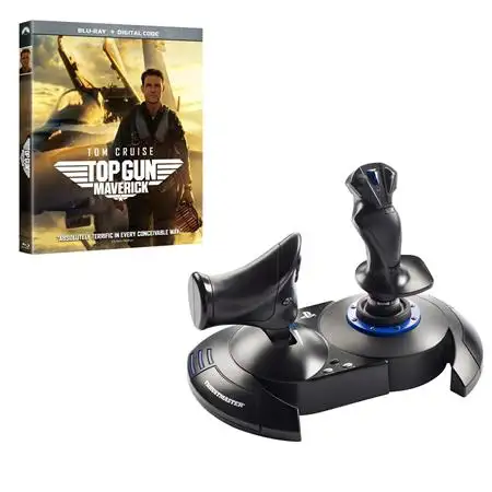 Thrustmaster T.Flight HOTAS 4 Stick for PS4/PC w/ Top Gun: Maverick (Blu-ray)