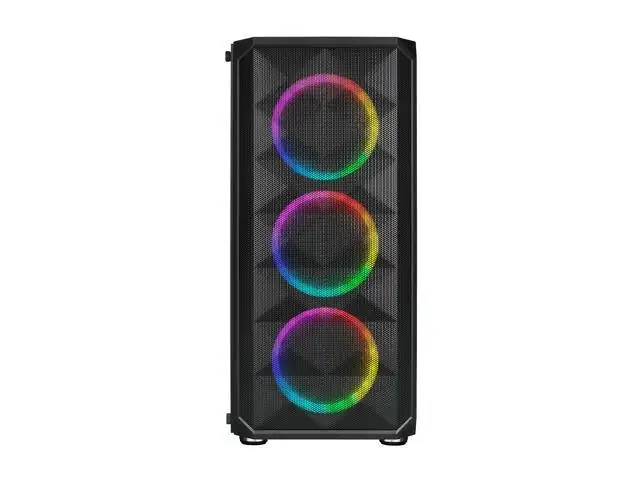 Rosewill SPECTRA D100 ATX Mid Tower Gaming Case With Tempered Glass Side Panel