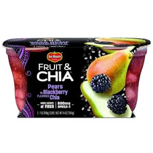 Del Monte Fruit & Chia Pears in Blackberry 12-Pack