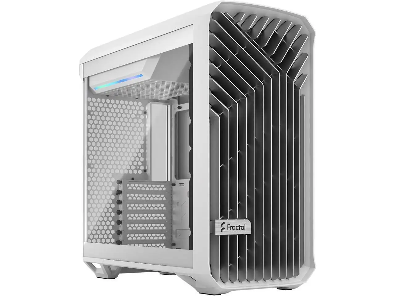 Fractal Design Torrent Compact ATX Mid Tower Computer Case (White)