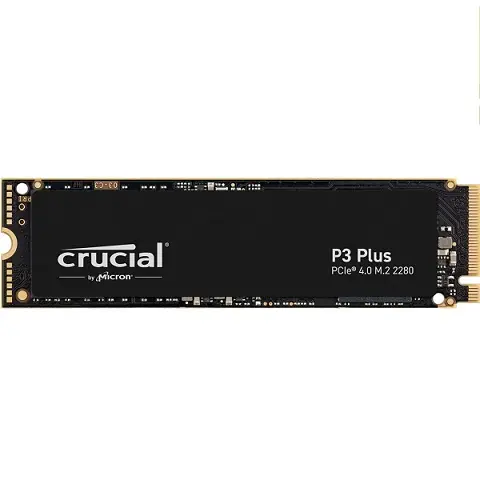 Crucial P3 Plus 1TB PCIe 4.0 3D NAND NVMe M.2 SSD, up to 5000MB/s - CT1000P3PSSD8