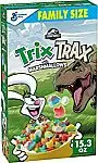 General Mills Trix Trax, Fruit Flavored Corn Puffs Cereal, 15.3 oz Family Size