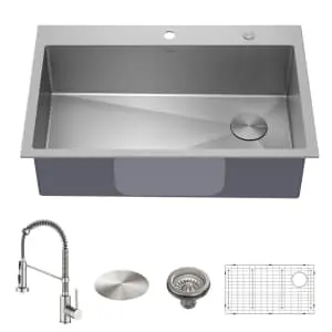 Certified Refurb Kraus Kitchen Sinks at eBay