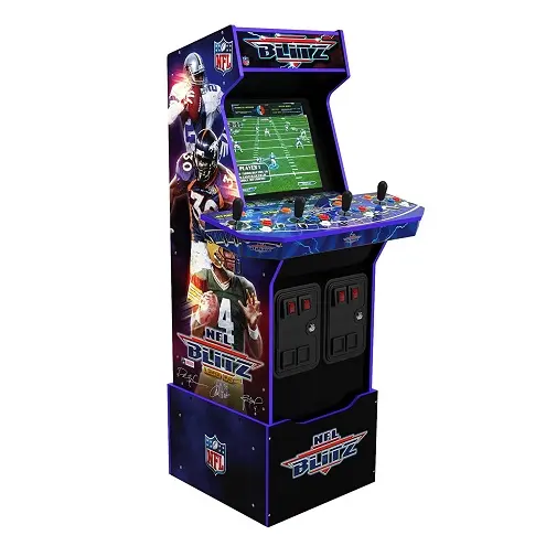 仅限Prime会员！金盒特价！Arcade1Up  NFL Blitz Legends NFL闪电战橱 街机
