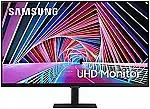 SAMSUNG 32" S70A Eye Care 4K Monitor (LS32A700NWNXZA)