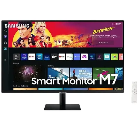 黑五好价！2022 版 SAMSUNG 三星 M70B 4K超高清 显示器，32吋