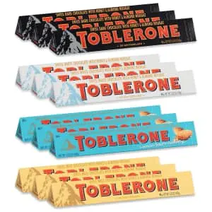 Toblerone Swiss Chocolate 12-Count Variety Pack