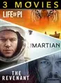 Life of Pi + The Martian + The Revenant Bundle (Digital 4K UHD Films)