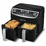 9-Quart Gourmia 7-In-1 Dual Basket Digital Air Fryer