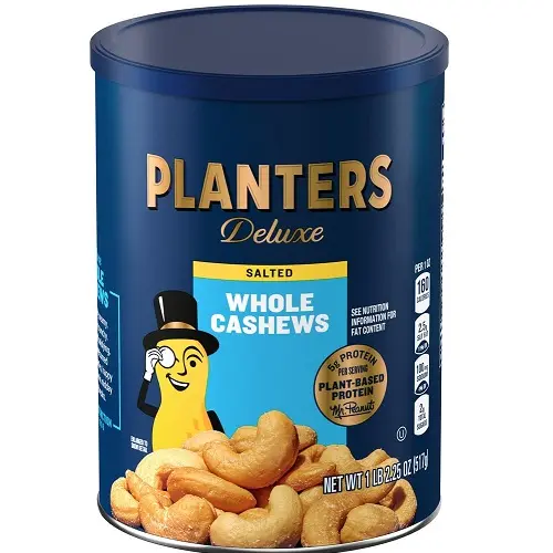 Planters Deluxe 完整腰果，18.25盎司