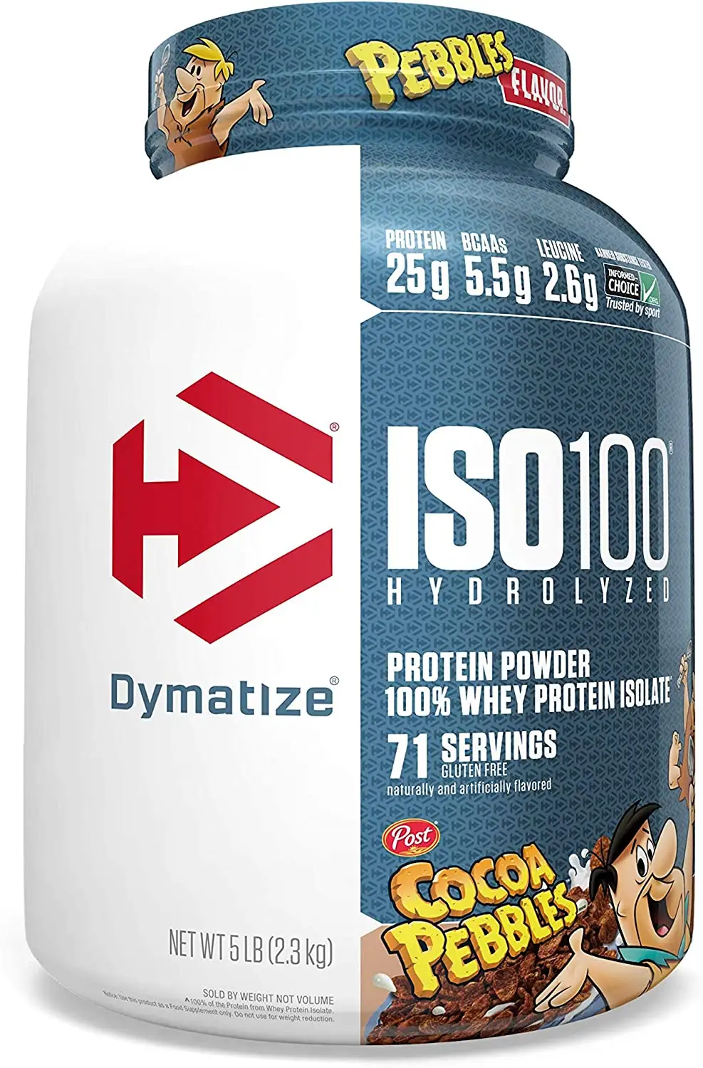 5-lb Dymatize ISO100 Hydrolyzed 100% Whey Isolate Protein (various flavors)