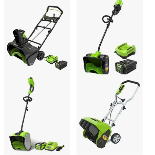 金盒特价！Amazon精选 Greenworks 除雪机 促销！ 