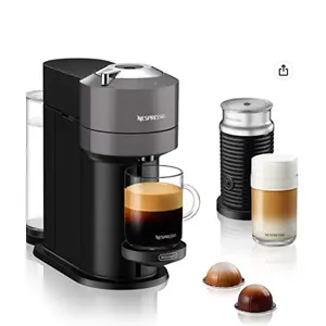 Delonghi德龙Nespresso Vertuo Next ENV 120.GYAE胶囊咖啡机 带有Aeroccino奶泡喷嘴