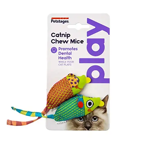 2-Pack Petstages Catnip Mice Catnip Toys