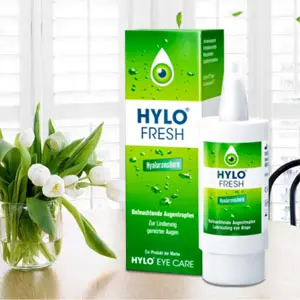 HYLO 海露 FRESH清新舒缓滋润滴眼液眼药水10ml 保护视力舒缓疲劳消炎杀菌止痒