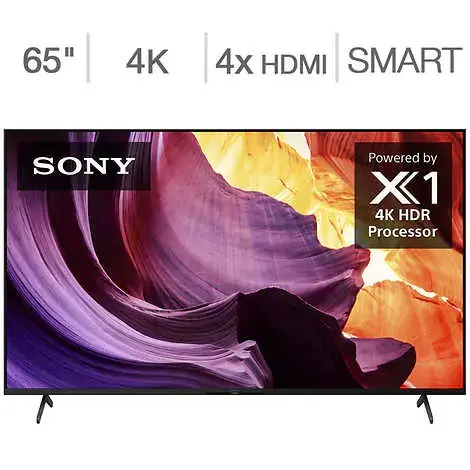 Sam's Club Members: Sony X80CK 4K UHD Smart TV: 75" $749.90, 65"