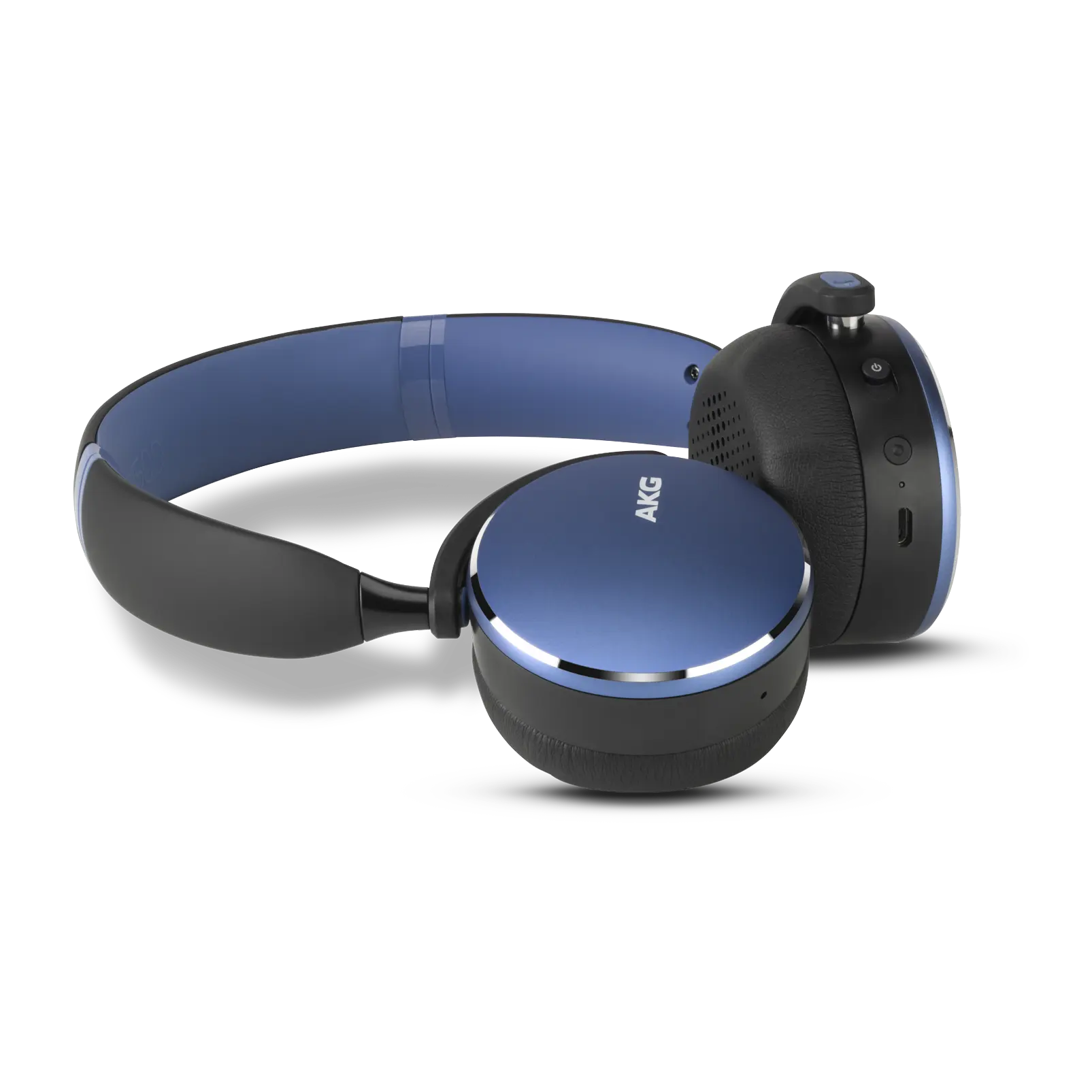 AKG Y500 Wireless Bluetooth On-Ear Headphones (Pink or Blue)