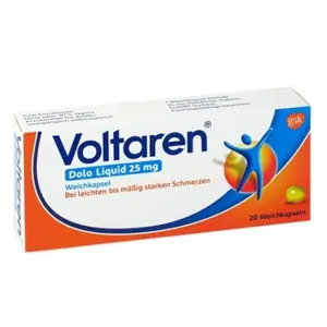 Voltaren 扶他林 加强版镇痛舒缓胶囊20粒 关节疼痛扭伤止痛 有效缓解疼痛