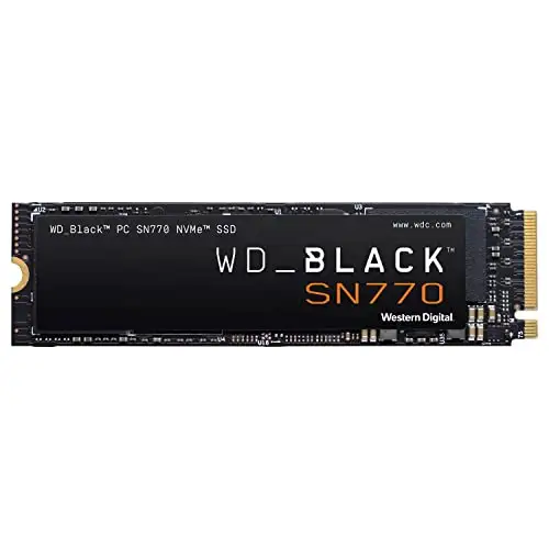 2TB WD Black SN770 Gen4 PCIe NVMe Solid State Drive