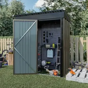 Bossin 5x3-Foot Steel Storage Shed