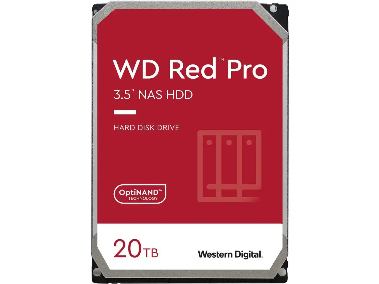 WD Red Pro 3.5" NAS Internal Hard Drives: 20TB $330, 16TB