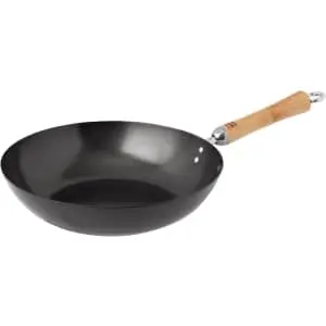 Joyce Chen Classic Series 12" Carbon Steel Nonstick Stir Fry Wok Pan