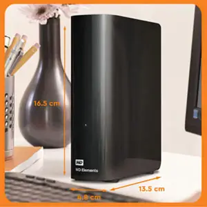 Western Digital 西部数据 Elements 移动硬盘18TB