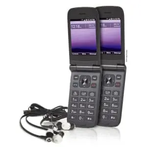 Orbic Journey V 8GB Prepaid Phone for Tracfone 2-Pack w/ 1 Year of Service