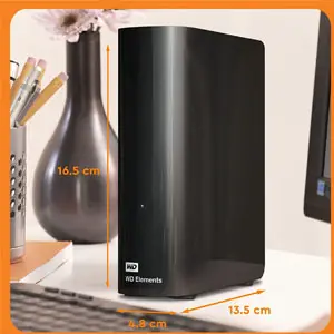 Western Digital 西部数据 Elements 移动硬盘18TB