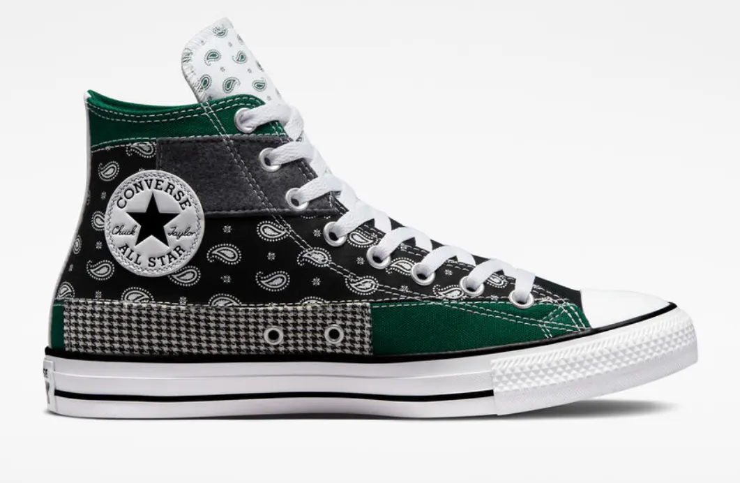 Converse 30% Off Sale: Men's or Women's Hacked Patterns High Top Shoes