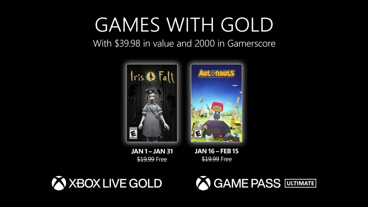 Xbox Live Gold / Game Pass Ultimate Members: Iris Fall & Autonauts (Xbox Digital)