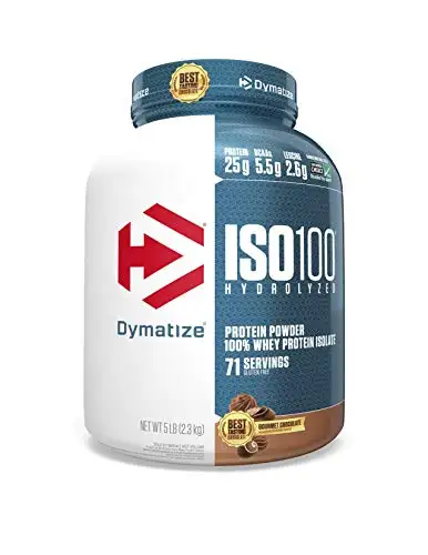 Select Accounts: 5-lb Dymatize Hydrolyzed 100% Whey Isolate Protein (Chocolate)