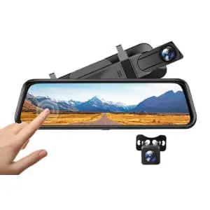 Vantop 10" 2.5K Front & Rear Mirror Dash Cam