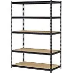 Muscle Rack 72" x 48" x 18" 5-Shelf Steel Shelf Unit