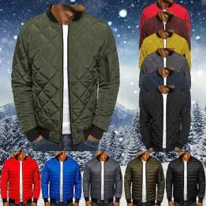 Men's Quilted Puffer Jacket