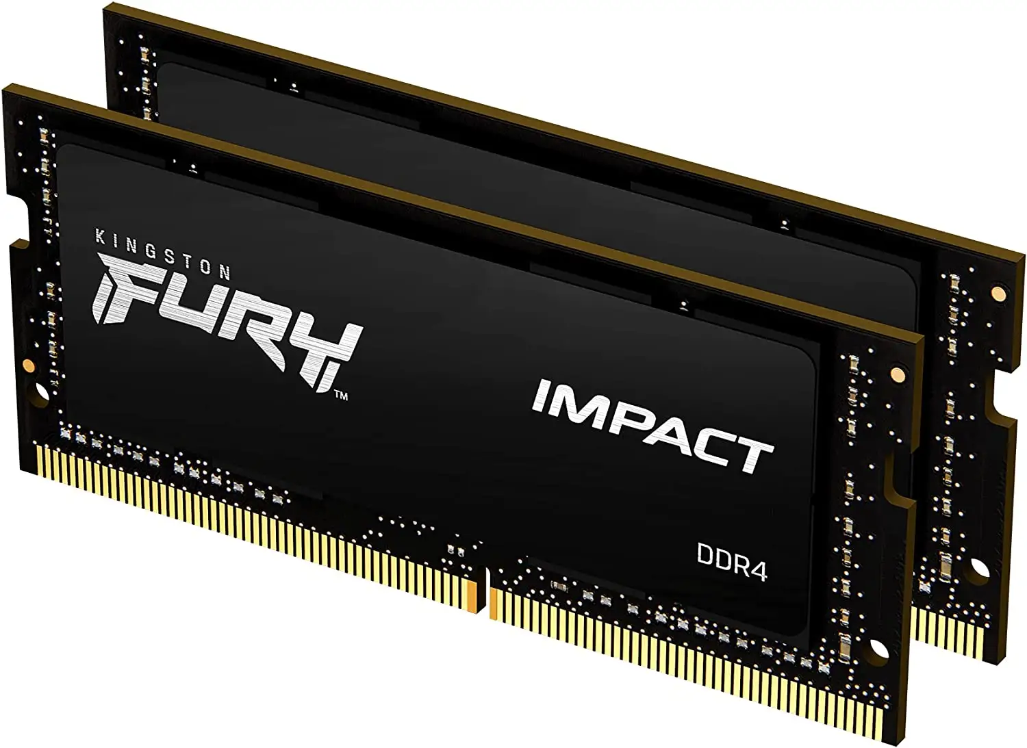 32GB (2x16GB) Kingston Fury Impact DDR4 CL20 3200MHz Laptop Memory